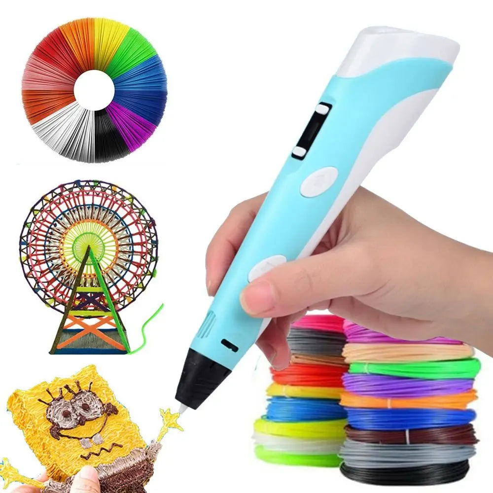 3D Pen – Teken en Maak 3D Creaties (PLA/ABS Filament)
