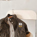 Jas met Luipaardprint - Gitega Meisjes, Bruin, Katoen, Maat 1-8 Jaar-More For Mini