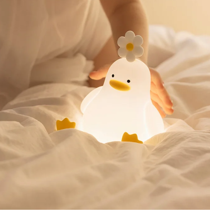 LumoKids Eend Nachtlampje – Veilig & Rustgevend voor Kinderen