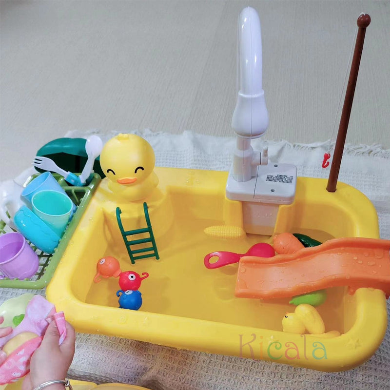 Waterspeelgoed Kind – Speeltafel met Water en Eendjes