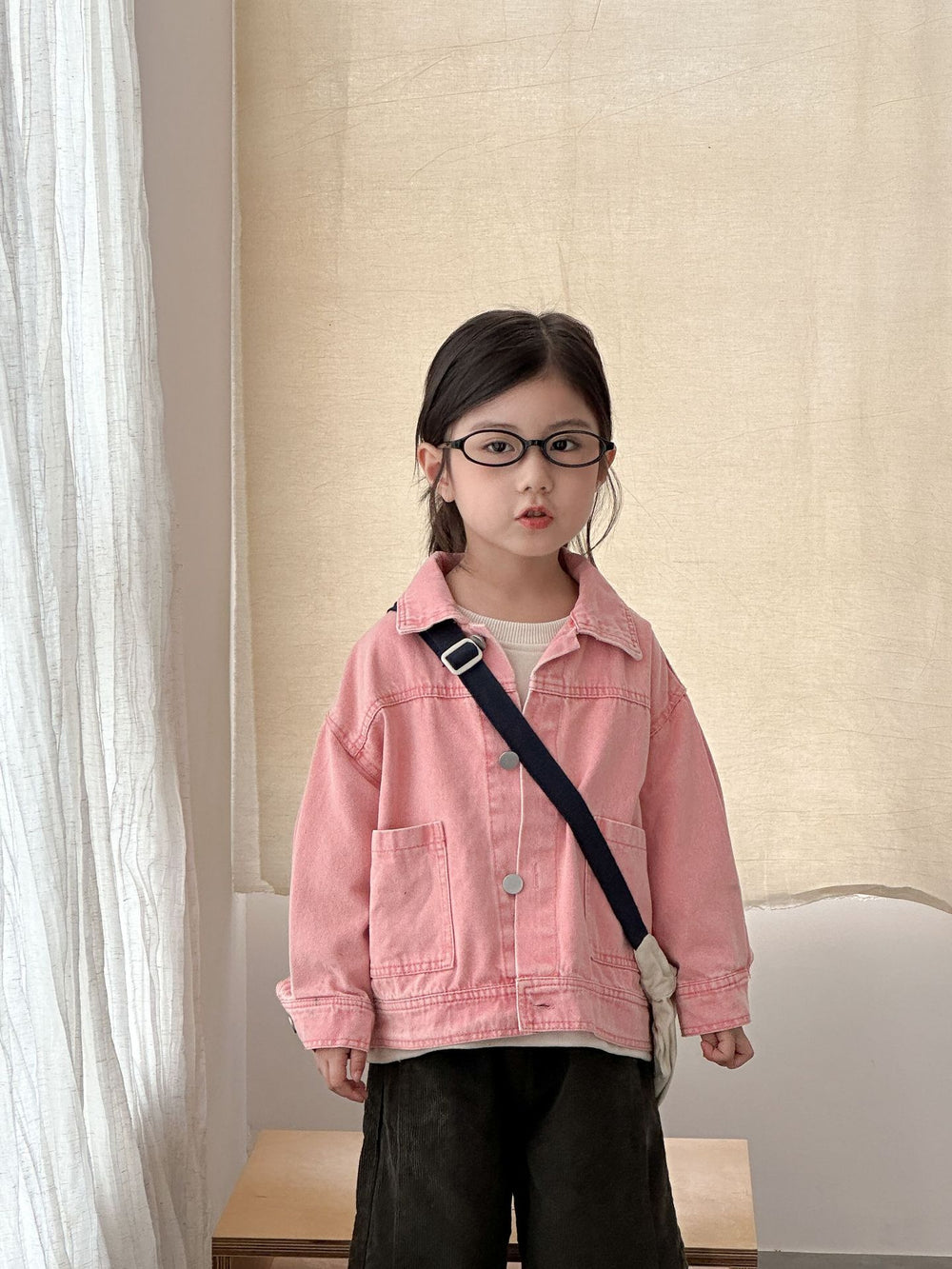 ClassicFit Kinder Spijkerjas Unisex | Denim Jas voor Meisjes & Jongens | 1–10 Jaar | Tijdloos Design met Zakken