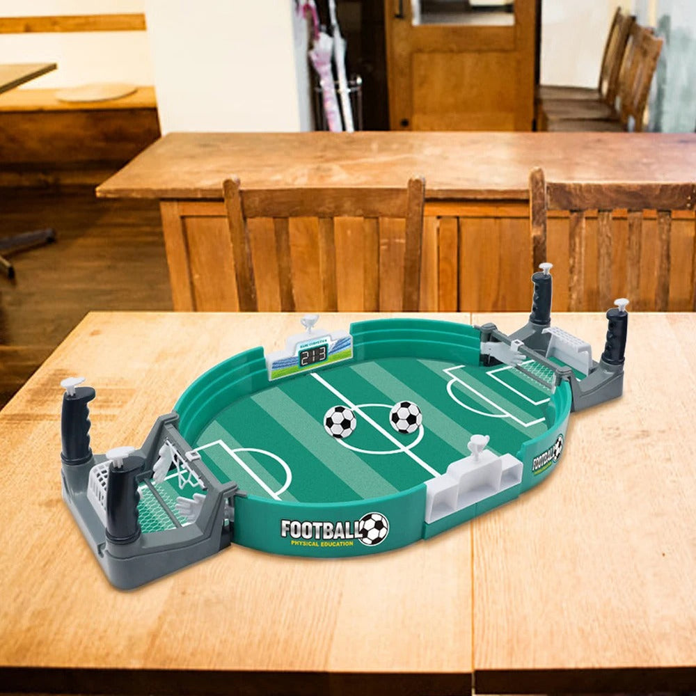 Mini Tafelvoetbal Spel – Voetbal Bordspel 2 Spelers