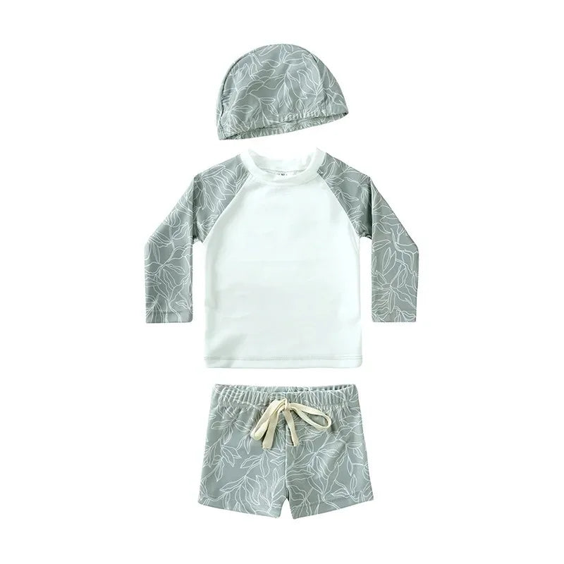 Baby Jongens UV Zwemset met Hoed – UPF 50+ | 9M-7 jaar