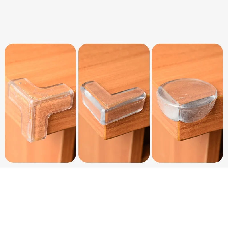 Siliconen Hoekbeschermers voor Baby – Set van 4 of 10 Stuks