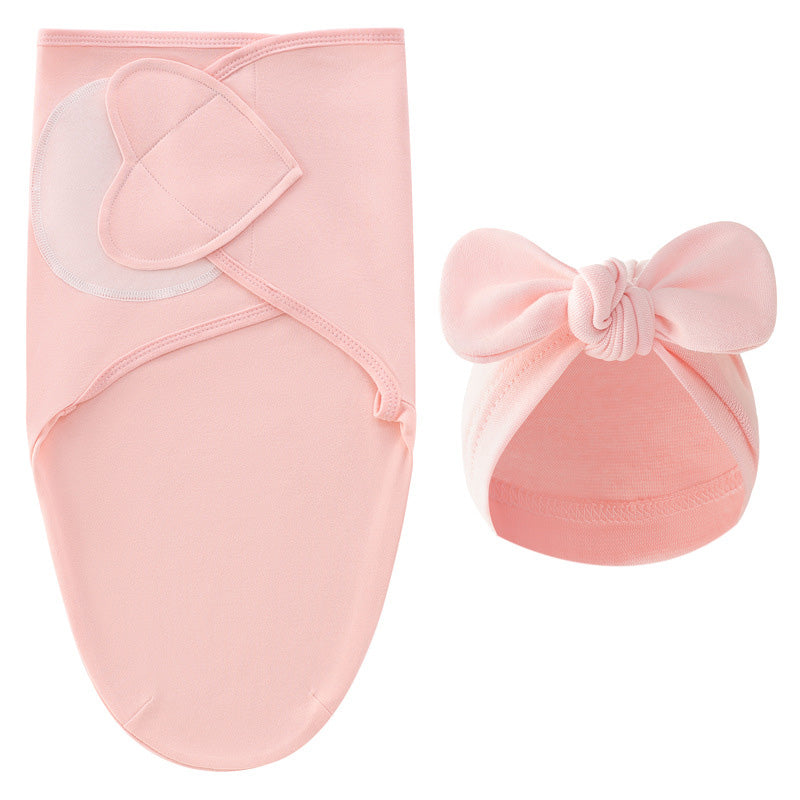 Inbakerdoek & Mutsje - DreamNest Luxe, Unisex, Grijs/Groen/Roze/Wit/Bruin, Katoen, Pasgeboren