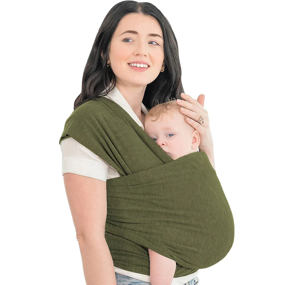 ComfortCarry Baby Draagdoek – Ergonomische Draagdoek met Rugondersteuning en Flexibele Draagposities