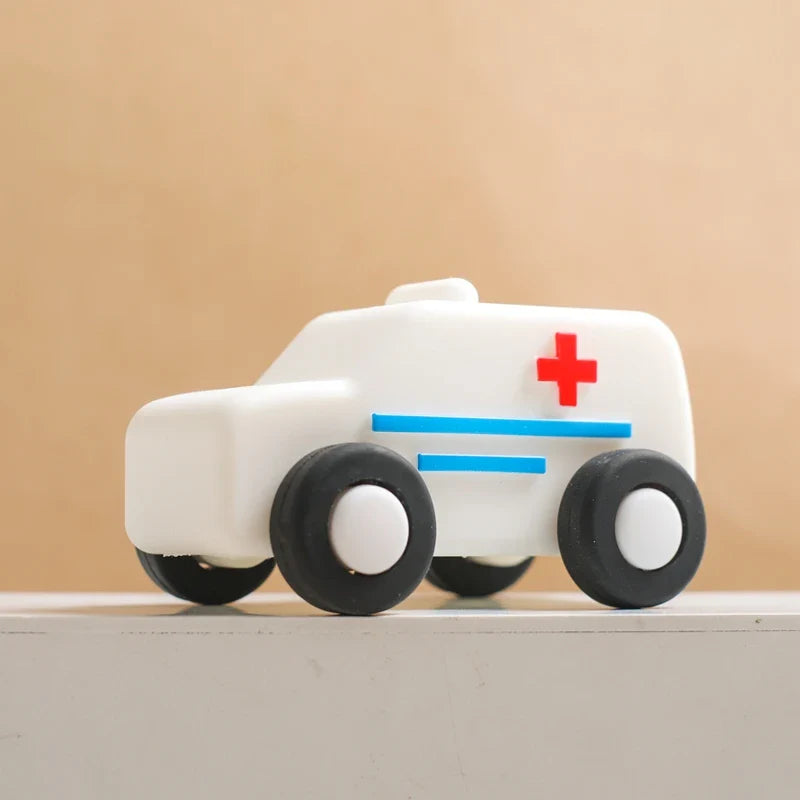 PlayRover Rollen & Bijten – Siliconen Voertuig Bijtspeeltje