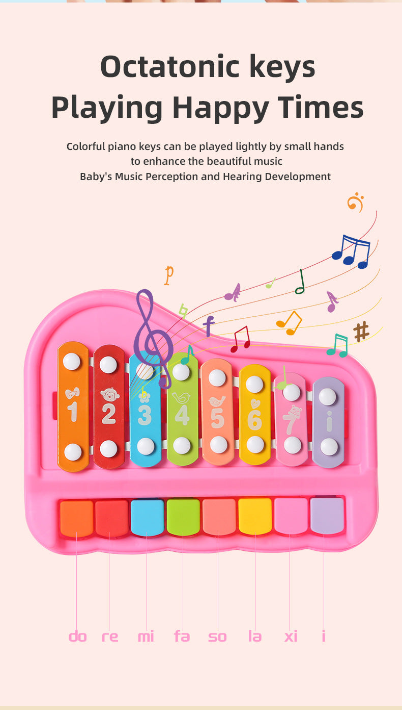 Educatief Muziekspeelgoed voor Baby, Peuter, Kleuter, Kinderen – Xylofoon & Piano Set voor Creatieve Ontwikkeling