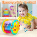 Montessori Tummy Tijd Projector – Oceaan Wereld Projectie, Zintuiglijke Stimulatie, BPA-vrij, Draagbaar, Kalmerende Muziek & Natuurgeluiden-More For Mini