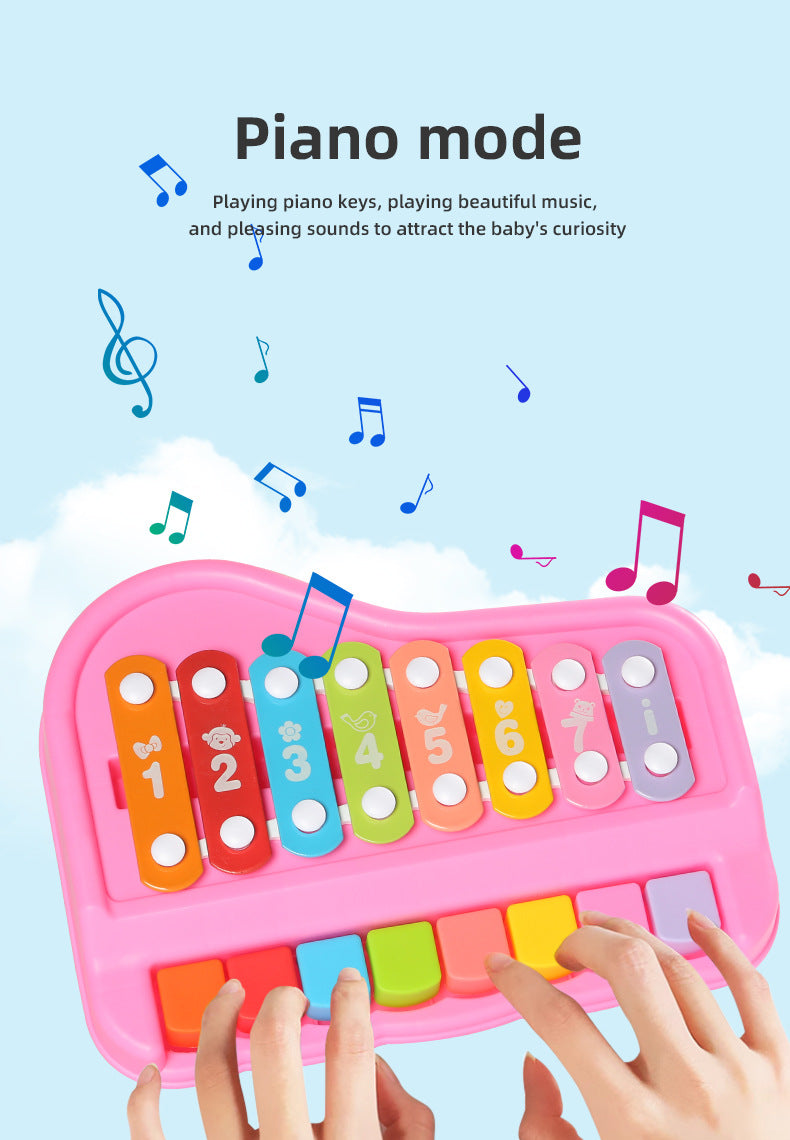 Educatief Muziekspeelgoed voor Baby, Peuter, Kleuter, Kinderen – Xylofoon & Piano Set voor Creatieve Ontwikkeling