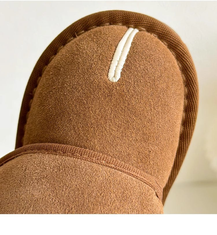 Schoenen met Klittenband - Djamena Unisex, Bruin/Beige/Zwart, Suède, Maat 21-30-More For Mini