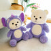 Pluche knuffelbeer 2-in-1 met afneembaar hoedje – zachte vulling, handwasbaar | teddybeer