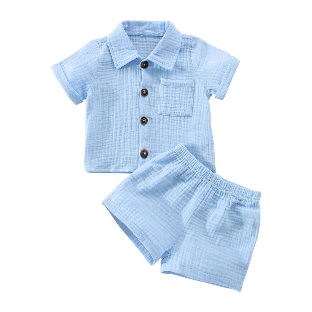 Ademende Zomerset voor Peuters – Linnen Babykleding 0-3 Jaar | MiniTribe