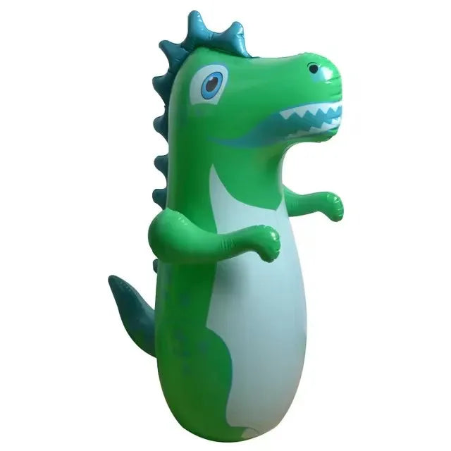 Opblaasbare Dino Bokszak voor Kinderen – Terugverend Binnenspeelgoed