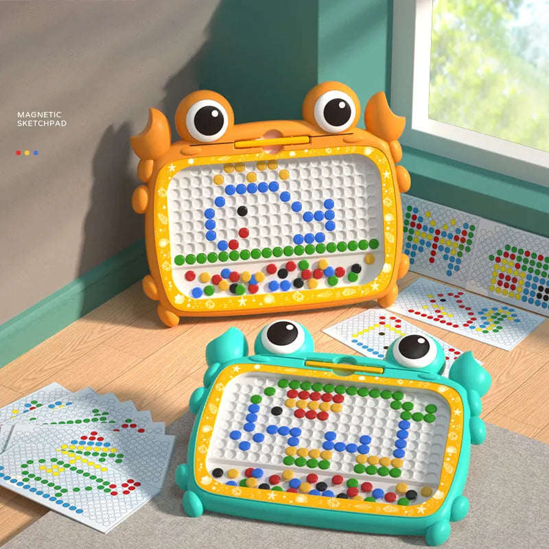 Crabby Magneto – Magneettekenplaat voor Creatief & Rommelvrij Spel