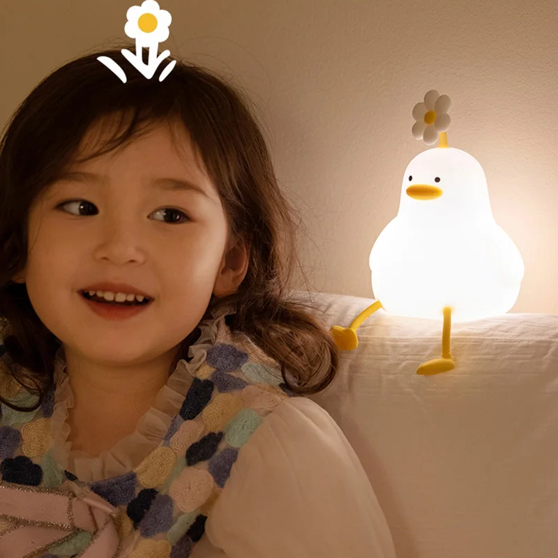LumoKids Eend Nachtlampje – Veilig & Rustgevend voor Kinderen
