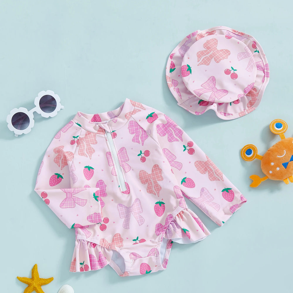 UV Zwemset Baby & Peuter met Hoed – Zwemkleding 6M–3 Jaar