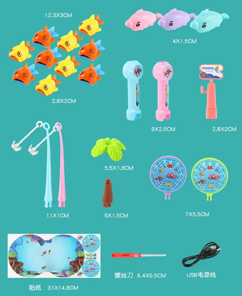 Visspel met Water & Hengel – Interactief Speelgoed 3–7 Jaar