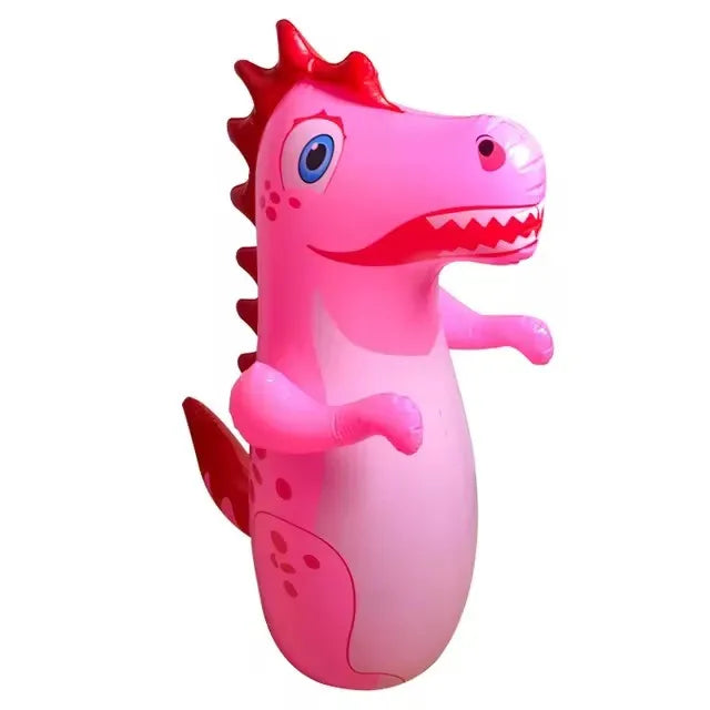 Opblaasbare Dino Bokszak voor Kinderen – Terugverend Binnenspeelgoed