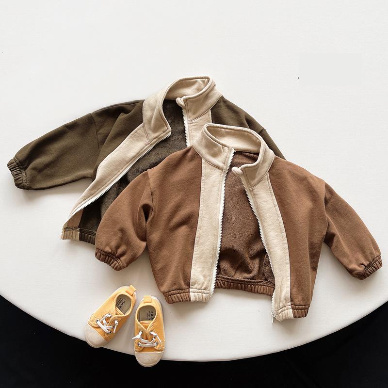 Kinderjas fleece met rits – baby & peuter tussenjas (12m-6 jaar)