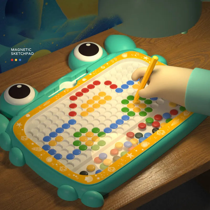 Crabby Magneto – Magneettekenplaat voor Creatief & Rommelvrij Spel