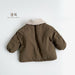 Jas met Kraag - Muziyouyou Unisex, Groen, Katoen, Maat 0-6 Jaar-More For Mini