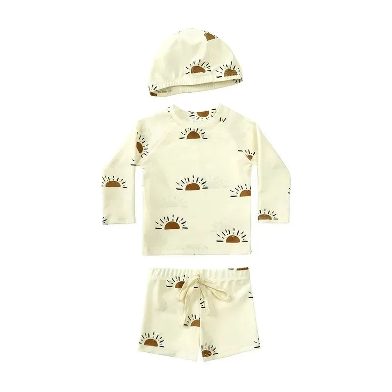 Baby Jongens UV Zwemset met Hoed – UPF 50+ | 9M-7 jaar