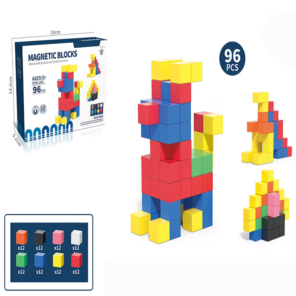 Magnetische bouwblokken kind – magnetisch speelgoed 3+ set