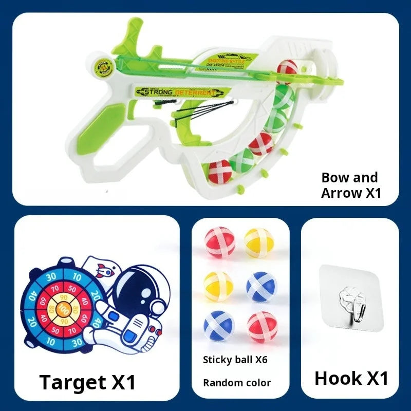 Montessori Katapult Schietspel – Sticky Ball Dartbord voor Kinderen