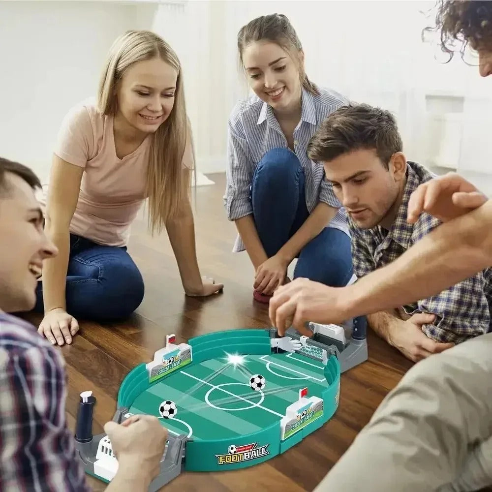 Mini Tafelvoetbal Spel – Voetbal Bordspel 2 Spelers