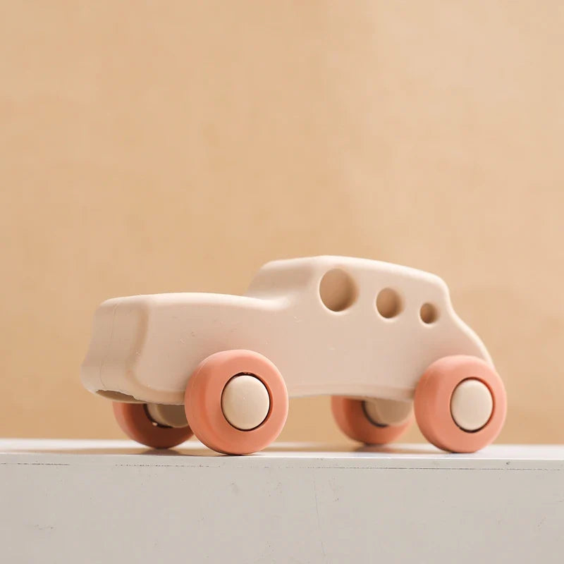 PlayRover Rollen & Bijten – Siliconen Voertuig Bijtspeeltje