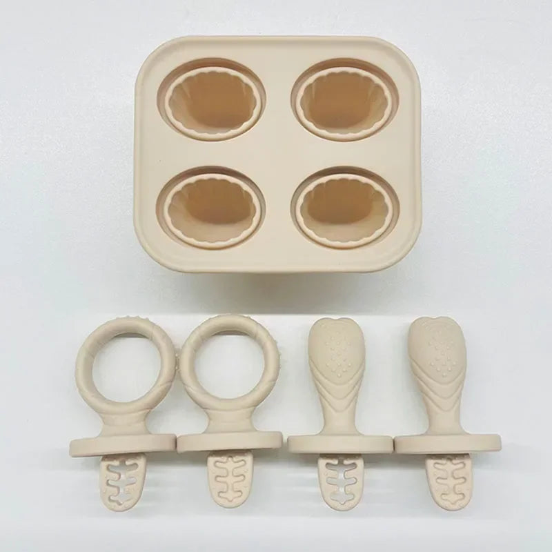 5-delige Baby Bijtring Set – BPA-vrij Siliconen met Handring