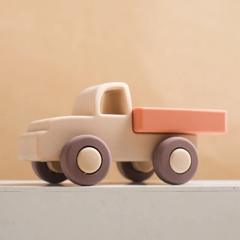 PlayRover Rollen & Bijten – Siliconen Voertuig Bijtspeeltje