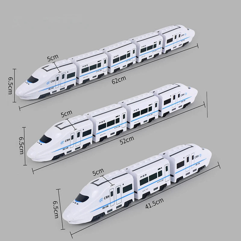 Hoge Snelheid Trein Speelset – Voor Jongens & Meisjes, Educatief, Bouw- & Speelset, 3+ Jaar-More For Mini