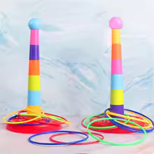 Ringwerp Spel voor Kinderen – Stapeltoren & Ring Toss | Binnen & Buiten