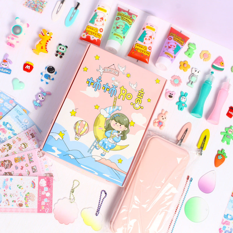 DIY Sticker Set Kinderen – Knutsel Kit met 93 Stuks & Accessoires (3+ Jaar)