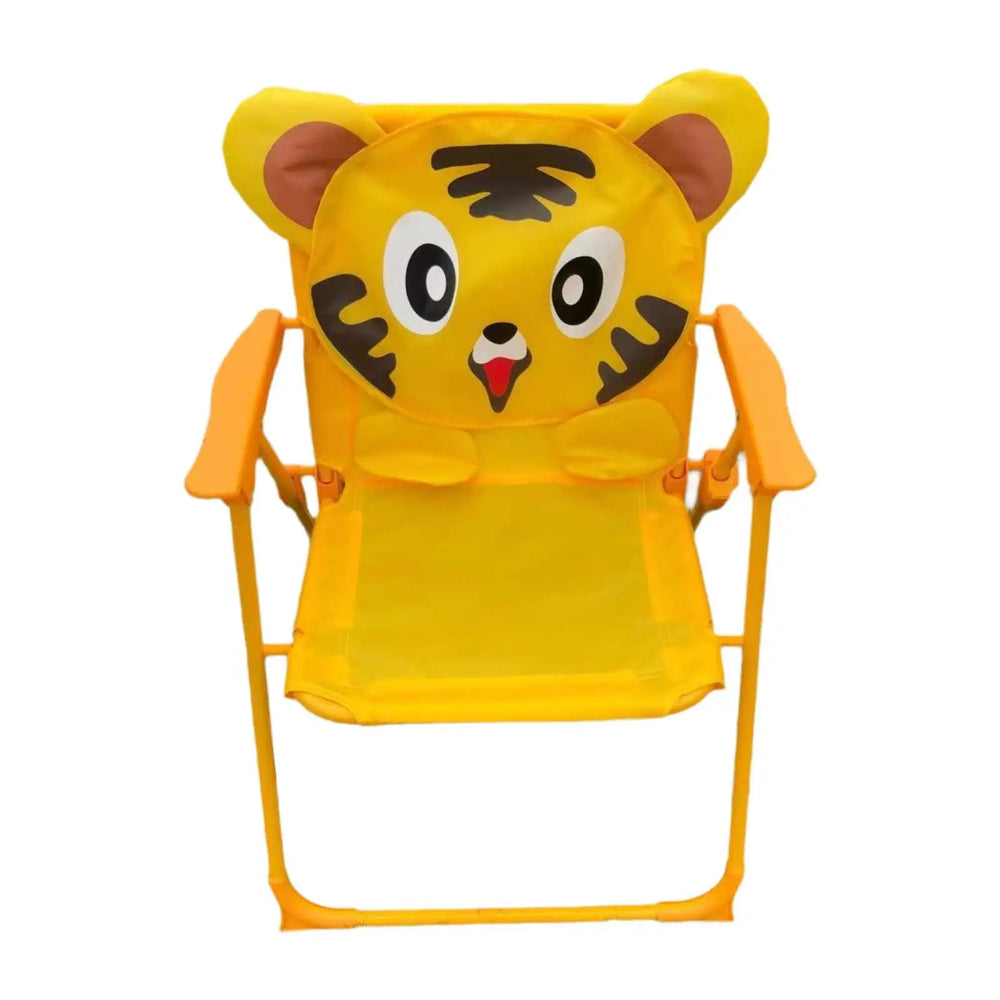 Opvouwbare Kinderstoel – Dierenprint Campingstoel voor Kinderen