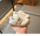 Sneaker met Klittenband - Beer Unisex, Khaki/Zwart/Rood, Maat 16-25-More For Mini