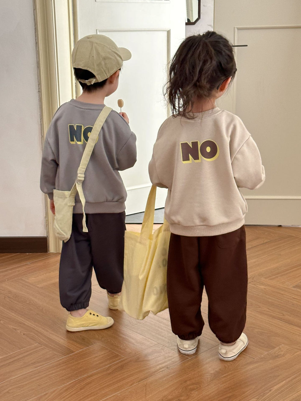Joggingpak Kinderen Katoen – Sweater en Broek Set (0–8 Jaar)