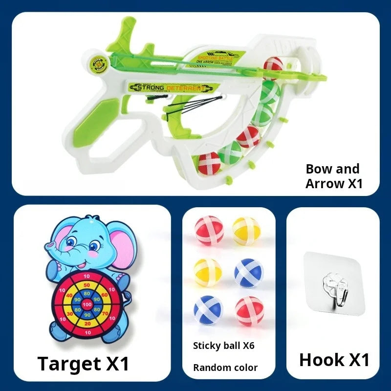 Montessori Katapult Schietspel – Sticky Ball Dartbord voor Kinderen