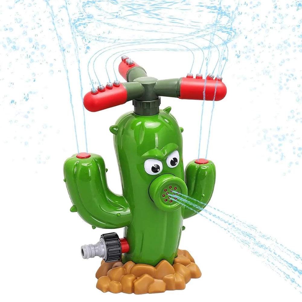 360° Cactus Watersproeier Kinderen – Roterend Tuin Waterspeelgoed