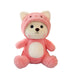 Pluche knuffelbeer 2-in-1 met afneembaar hoedje – zachte vulling, handwasbaar | teddybeer