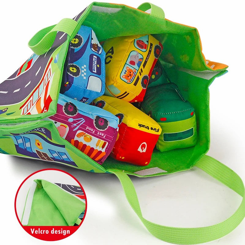 Auto Speelgoed Set Kind – Speelmat met Auto’s (9 Stuks)