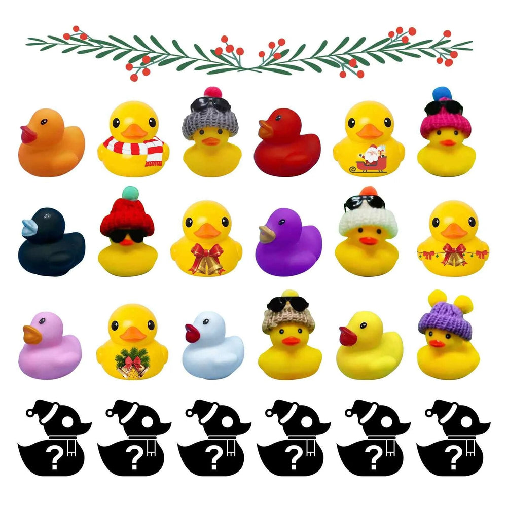 BubbleDuck Advent Kalender– Kerst Badeendjes voor Kinderen | Magisch Badplezier & Speelse Verrassingen