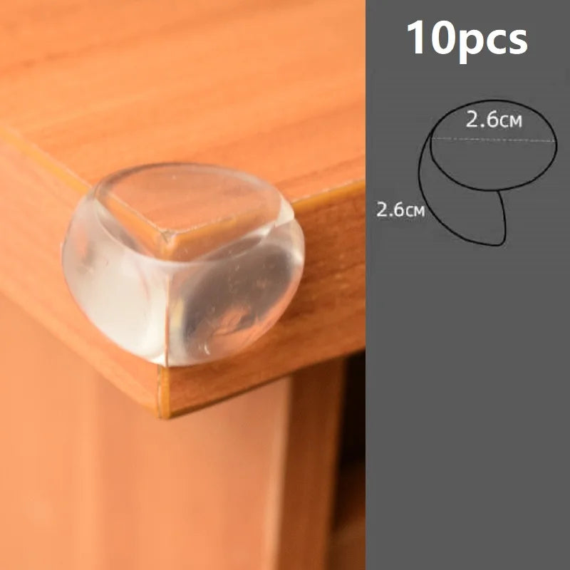 Siliconen Hoekbeschermers voor Baby – Set van 4 of 10 Stuks