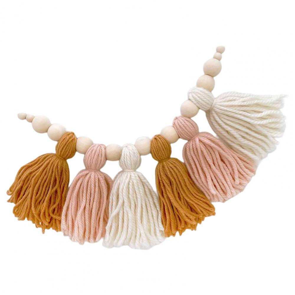 LoomLeaf Babyslinger Hout – Neutrale Kinderkamer Decoratie met Zachte Kleuren