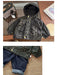 Windjas met Luipaard print en Capuchon - Savanna Meisjes, Bruin/Zwart, Polyester, Maat 0-5 Jaar-More For Mini