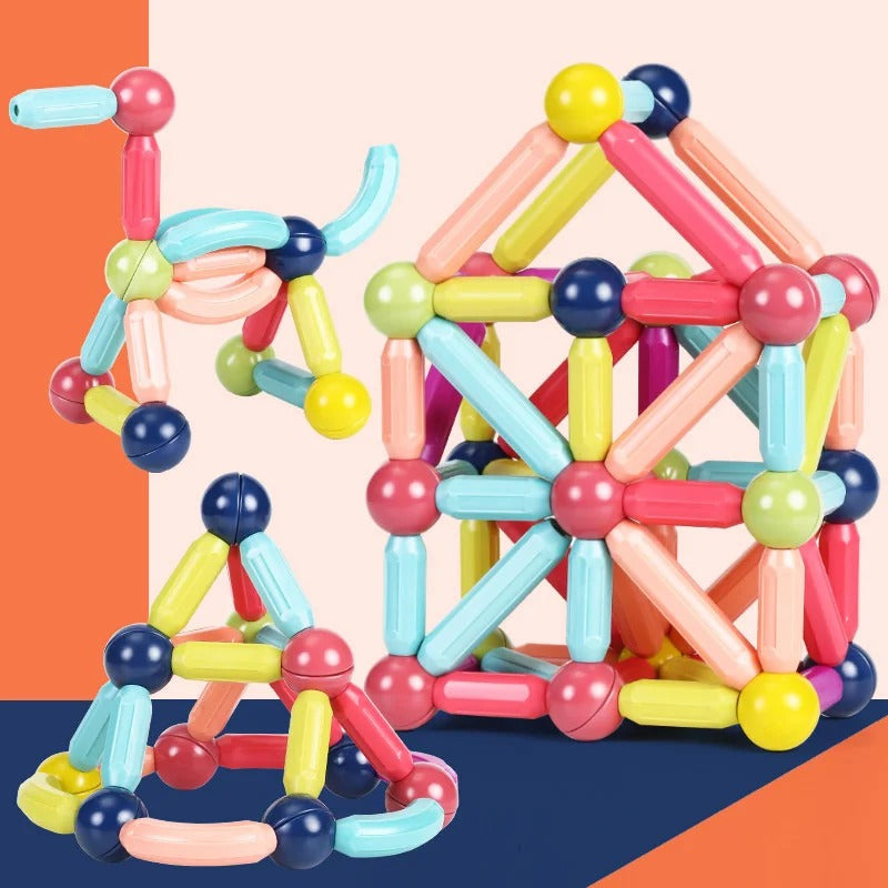 Magnetische Bouwblokken voor Kinderen – Creatief & Educatief Speelgoed vanaf 3 Jaar