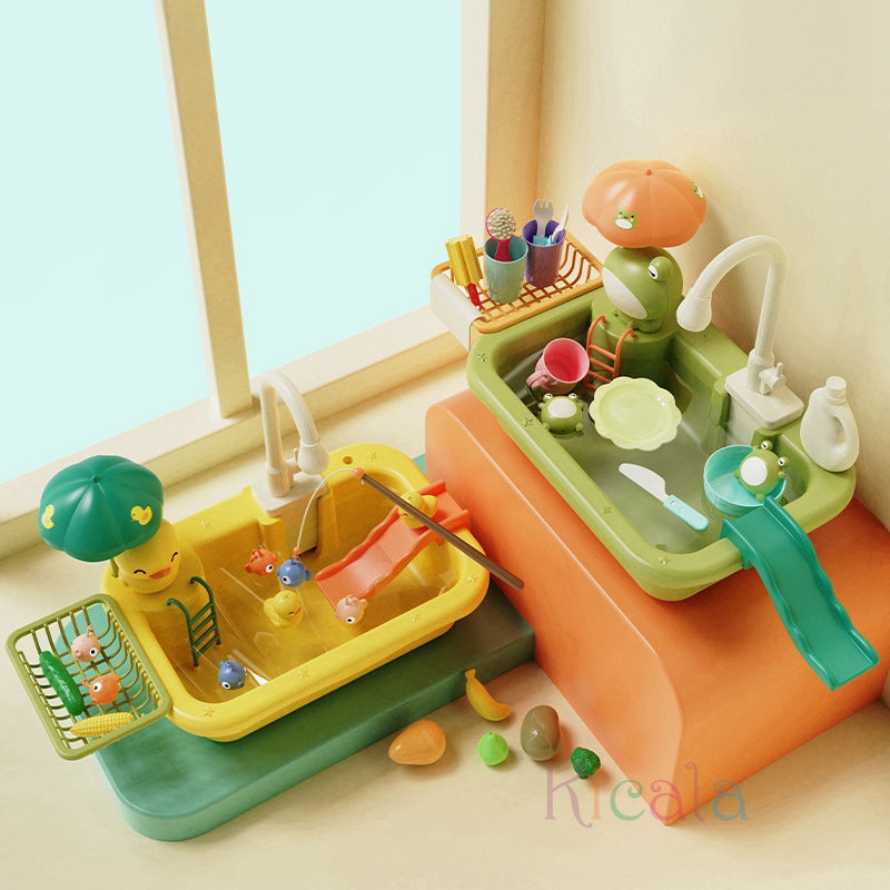 Waterspeelgoed Kind – Speeltafel met Water en Eendjes