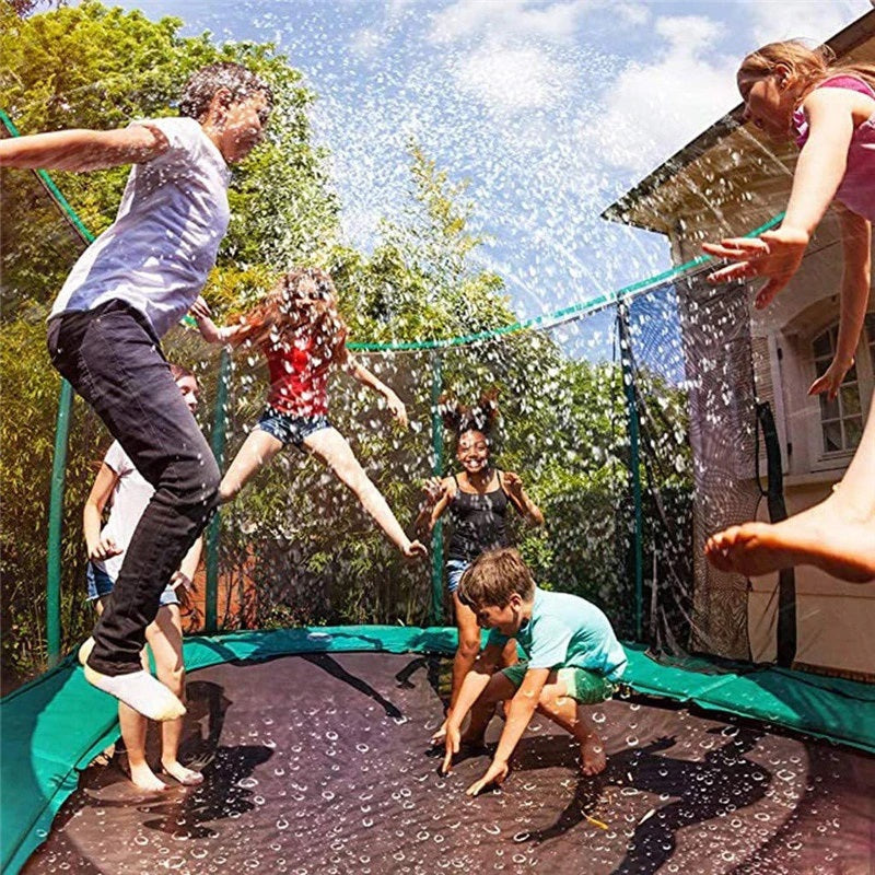 Trampoline Sproeier – Waternevel 12m